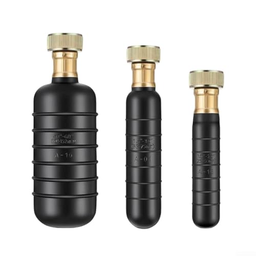 Schnelle und effiziente Abflussreinigung mit 3-teiligem Blasenset für 1 bis 6 Zoll Rohre, geeignet für verschiedene Anwendungen von CWOQOCW