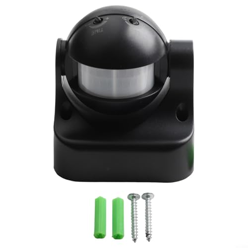 Simplistic Yet Effective Design The In Movement Detection Technology That Adapts To Your Environment, No Matter The Weather (Black) von CWOQOCW