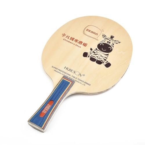 Tischtennisschläger mit langem Griff aus 5-lagigem Holz für Ping-Pong, geeignet für Anfänger und Trainer von CWOQOCW