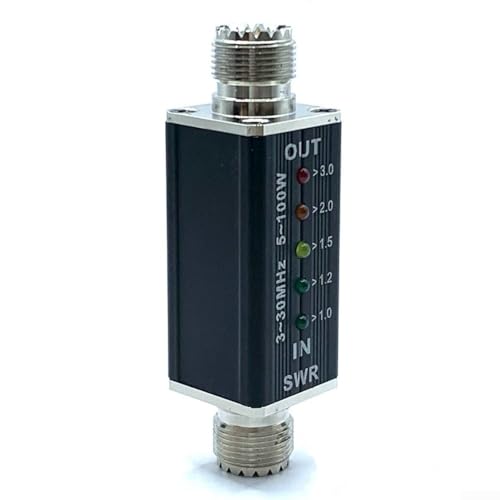 Tragbares SWR-Messgerät mit LED-Anzeige für Kurzwellensignale, 330 MHz Frequenz, einfache Einrichtung von CWOQOCW
