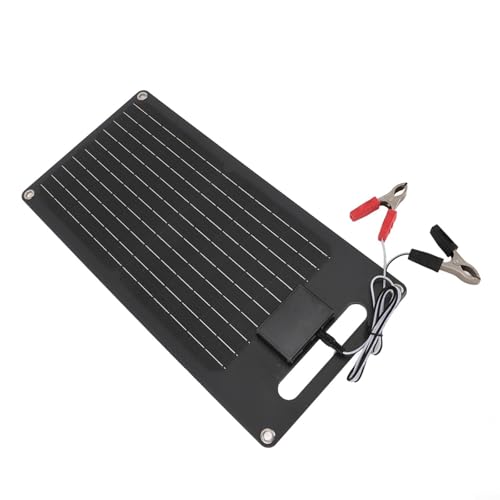 Tragbares Solarpanel, Solar-Controller-Set, 40 W Gleichstromausgang, Ladesystem mit Griff für Gewächshaus, Hauswirtschaftsraum, Silikon-Modul von CWOQOCW