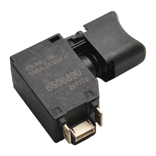 Trigger Switch 143975-1 650689-0 für DTD153 DTD154 DTW180 C3JW-2B Akkuschrauber Elektrowerkzeug Ersatzteil schwarz von CWOQOCW