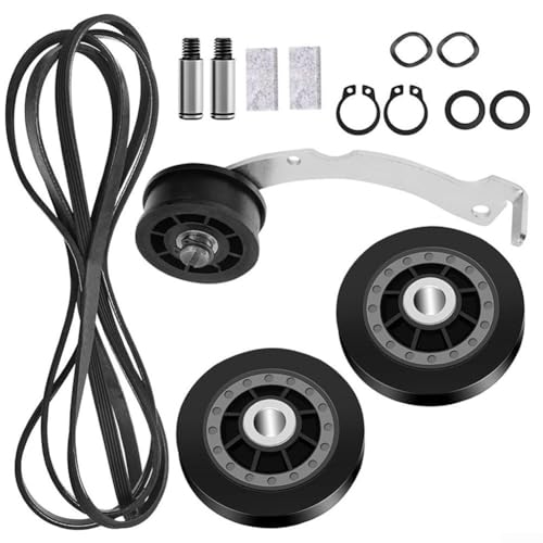 Trockner-Umbau-Set mit Spannrolle, passend für Alliance-Modelle ADG6HRYS117TW01 und ATGE9ASP115TW01 für Wartung von CWOQOCW