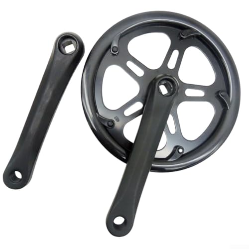 Zuverlässige 48T 165mm Kurbelgarnitur für Klapp- und E-Bikes Aluminiumlegierung mit Kettenradschutz Zuverlässige 48T 165mm Kurbelgarnitur für Klapp- und E-Bikes Aluminiumlegierung mit Kettenradschutz von CWOQOCW