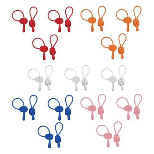 15-Teiliges Bündelungs-Silikonseil, Wiederverwendbare Silikon-Kabelbinder, Gummi-Kabelbinder, Wiederverschließbare Kabelbinder 15-Teiliges Bündelungs-Silikonseil, Wiederverwendbare Silikon-Kabelbinder, Gummi-Kabelbinder, Wiederverschließbare Kabelbinder von CWPFVQA