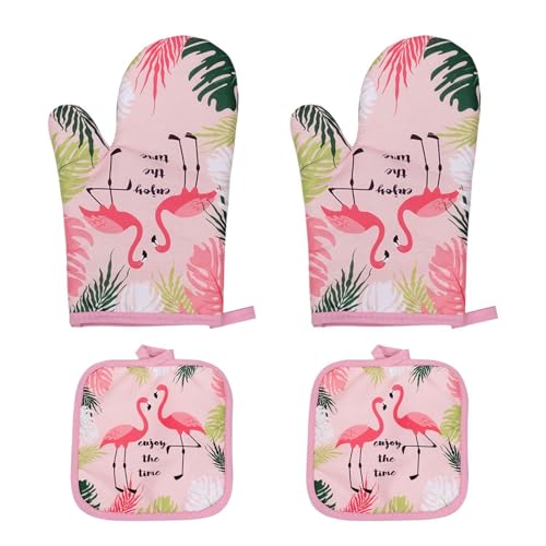 2 Flamingo-Topflappen, 2 Flamingo-Topflappen, Kochhandschuhe, Backhandschuhe, Topflappen Und Ofenhandschuhe, Flamingo-Geschenke 2 Flamingo-Topflappen, 2 Flamingo-Topflappen, Kochhandschuhe, Backhandschuhe, Topflappen Und Ofenhandschuhe, Flamingo-Geschenke von CWPFVQA