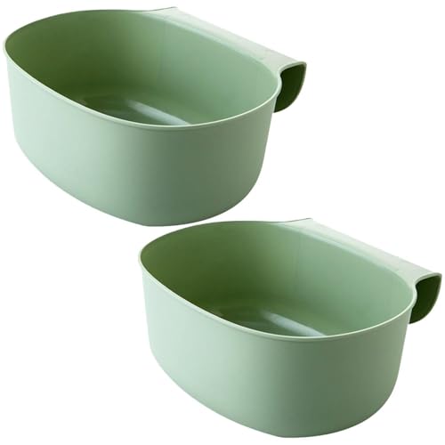 CWPFVQA 2 Stück Hängender Mülleimer, Küchenmülleimer, Aufbewahrungskorb Für Haushaltsmüll, Mini-Mülleimer, Wohnaccessoires von CWPFVQA