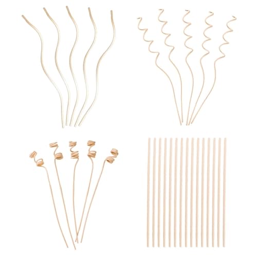 CWPFVQA 30 Stück Aromatherapie-Diffusorstäbe, Aromatherapie-Rattan, Aromatherapie-Zubehör, Aromatherapie-Nachfüllstäbe, Raumaromatherapie-Diffusorstäbe von CWPFVQA