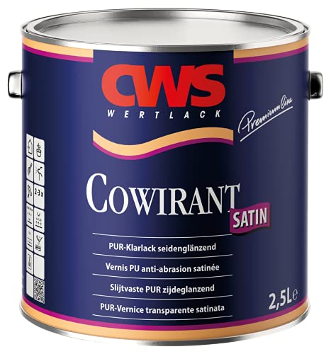 CWS WERTLACK Cowirant seidenglänzend 0,75 Liter farblos von CWS Wertlack