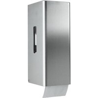 CWS - ObjectLine Toilettenpapierspender für 3 Rollen, HxBxT 423x116x136mm mit Schloss, Edelstahl CWS - ObjectLine Toilettenpapierspender für 3 Rollen, HxBxT 423x116x136mm mit Schloss, Edelstahl von CWS