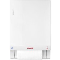 CWS Paradise Dry NT berührungsloser Stoffhandtuchspender mit Schloss, HxBxT 485x331,5x256,9mm, Weiß von CWS