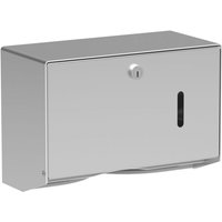 CWS - Universal-Faltpapierhandtuchspender 250, 190x275x130mm, Aluminium eloxiert von CWS