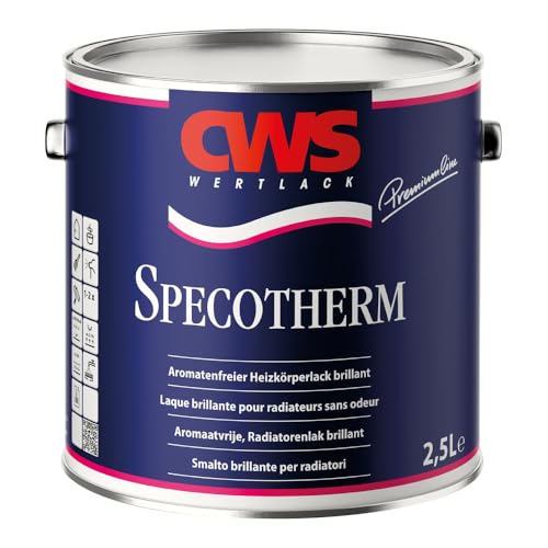 CWS WERTLACK Specotherm 2,5 L Heizkörperlack weiß CWS WERTLACK Specotherm 2,5 L Heizkörperlack weiß von CWS