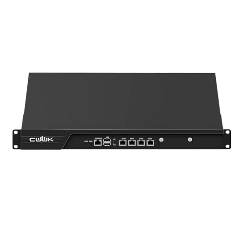 CWWK 1U N100 Firewall Appliance Rackmount PC, 4 Ports i226-V 2.5GbE LAN, 19” Rack Firewall Hardware, U2 OPNsense Homelab Server DDR5 8GB RAM 128GB SSD, PCI-E x8, Mini-PCIE, AES-NI CWWK 1U N100 Firewall Appliance Rackmount PC, 4 Ports i226-V 2.5GbE LAN, 19” Rack Firewall Hardware, U2 OPNsense Homelab Server DDR5 8GB RAM 128GB SSD, PCI-E x8, Mini-PCIE, AES-NI von CWWK