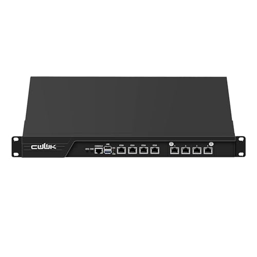 CWWK 1U N100 Firewall Appliance Rackmount PC, 8 Ports i226-V 2.5GbE LAN, 19” Rack Firewall Hardware, U2 OPNsense Homelab Server DDR5 Barebone ohne RAM/SSD/OS, Mini-PCIE, SIM Slot CWWK 1U N100 Firewall Appliance Rackmount PC, 8 Ports i226-V 2.5GbE LAN, 19” Rack Firewall Hardware, U2 OPNsense Homelab Server DDR5 Barebone ohne RAM/SSD/OS, Mini-PCIE, SIM Slot von CWWK