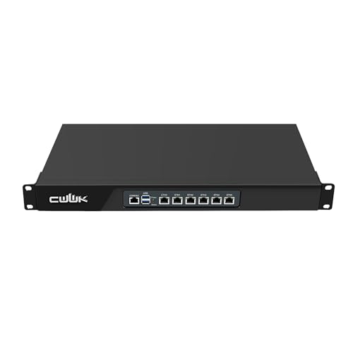 CWWK 1U N305 Firewall Appliance Rackmount, 19” Rack Firewall Hardware mit 6 Ports i226-V 2.5GbE LAN, U1 OPNsense Homelab Server DDR5 16GB RAM 1TB SSD, HD + VGA 2-Display, AES-NI CWWK 1U N305 Firewall Appliance Rackmount, 19” Rack Firewall Hardware mit 6 Ports i226-V 2.5GbE LAN, U1 OPNsense Homelab Server DDR5 16GB RAM 1TB SSD, HD + VGA 2-Display, AES-NI von CWWK