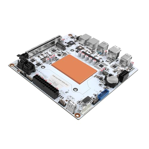CWWK N7 NAS Motherboard 8 Bay mit 2 x 10GbE RJ45 LAN, Ryzen 7 8845HS CPU Mini ITX Weiß PC Mainboard, 2 x NVMe PCIe4.0 x4, USB4 40Gbps, DDR5 NO RAM NO SSD, PCIe x16 Slot, HD/DP2.1 CWWK N7 NAS Motherboard 8 Bay mit 2 x 10GbE RJ45 LAN, Ryzen 7 8845HS CPU Mini ITX Weiß PC Mainboard, 2 x NVMe PCIe4.0 x4, USB4 40Gbps, DDR5 NO RAM NO SSD, PCIe x16 Slot, HD/DP2.1 von CWWK