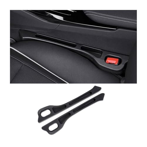 CWYLF 2 Stück Seitenspaltfüller für Autositze für Mazda MX-5 MX5 NC 2006-2015, Am Fahrzeug Montierter Auslaufsicherer Lückenfüller Organizer für Autositzlücken,Bla-ck von CWYLF