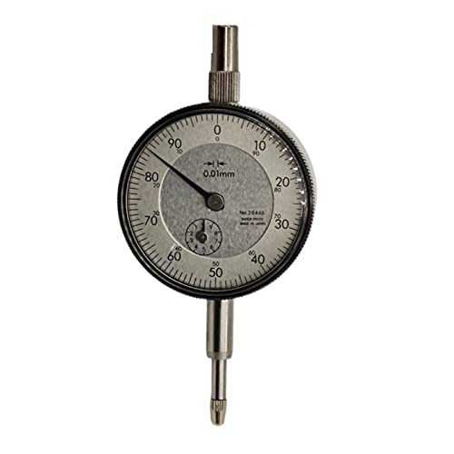 Messuhr, 1PC CNC Zifferblatt Hebel Tisch Gauge Messuhr 2046S 0-10mm Meter Präzise 0,01mm Auflösung Anzeige messen Instrument von CXDSWAS