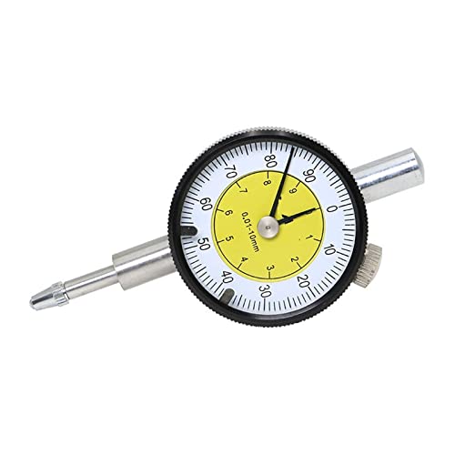 Messuhr, MINI-Messuhr 0-10 mm Messgerät Präzise 0,01 mm Auflösung Messuhr Messwerkzeug Messuhr, MINI-Messuhr 0-10 mm Messgerät Präzise 0,01 mm Auflösung Messuhr Messwerkzeug von CXDSWAS
