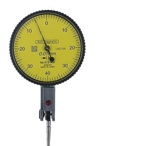 Messuhr, Messuhr 513-404 Analoger Hebel Messuhr Genauigkeit 0,01 Bereich 0-0,8 mm Durchmesser Messen Handwerkzeuge Messuhr(25mm) von CXDSWAS