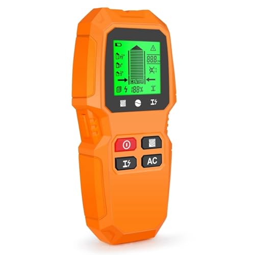 Metalldetektoren, Bolzensucher und -Scanner zur Erkennung von Wand-, Holz-, Draht- und Metallbolzen, elektronischer Bolzendetektor, großes HD-LCD-Display von CXDSWAS