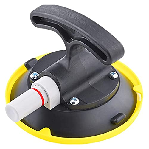Saugnäpfe, 4,5-Zoll-Saugnapfpumpe, aktiver T-Griff-Vakuumheber for flache und gebogene Oberflächen, Glas und Fliesen, professionelles Arbeitsplatten-Installationswerkzeug von CXDSWAS