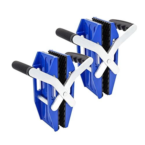 Saugnäpfe, Beidhändige Steinplattenklemme Trageklemme for Marmor Granit Galss Hebewerkzeug for Verbinden und Nivellieren von Nähten Professionelles Arbeitsplatten-Installationswerkzeug(2 Pieces) von CXDSWAS