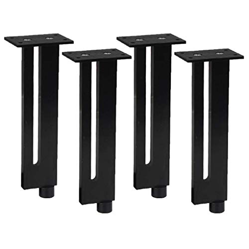 CXEGCCUF 4 Möbelbeine, ersetzen Möbelstützbeine, Schrankfüße, solide, Dicke Hardware aus Aluminiumlegierung, DIY-Zubehör, verwendet für Schminktisch, Schränke, Schuhschränke (Gold20 cm) von CXEGCCUF