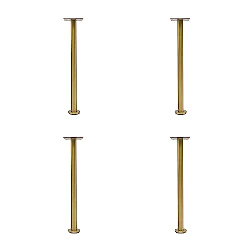 CXEGCCUF 4er-Pack verstellbare Metall-Möbelbeine, robuste 1000 kg schwere Metall-Industrie-Möbelfüße aus der Mitte des Jahrhunderts mit rutschfesten Gummipolstern für Tisch, Nachttisch, Sof CXEGCCUF 4er-Pack verstellbare Metall-Möbelbeine, robuste 1000 kg schwere Metall-Industrie-Möbelfüße aus der Mitte des Jahrhunderts mit rutschfesten Gummipolstern für Tisch, Nachttisch, Sof von CXEGCCUF