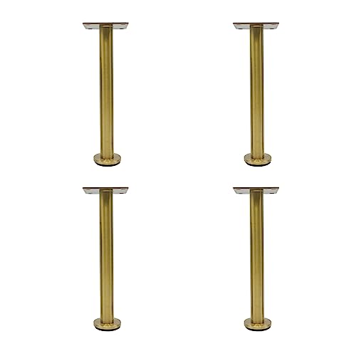 CXEGCCUF 4er-Pack verstellbare Metall-Möbelbeine, robuste 1000 kg schwere Metall-Industrie-Möbelfüße aus der Mitte des Jahrhunderts mit rutschfesten Gummipolstern für Tisch, Nachttisch, Sof CXEGCCUF 4er-Pack verstellbare Metall-Möbelbeine, robuste 1000 kg schwere Metall-Industrie-Möbelfüße aus der Mitte des Jahrhunderts mit rutschfesten Gummipolstern für Tisch, Nachttisch, Sof von CXEGCCUF