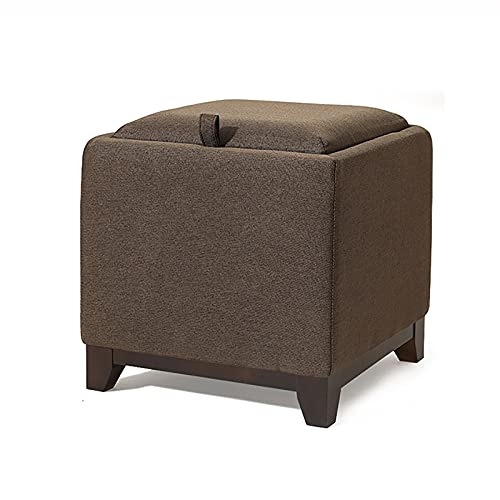 CXEGCCUF Massivholz Aufbewahrungshocker Würfel, Wohnzimmer Schlafzimmer Aufbewahrungsbox Sofa Hocker, Baumwollleinen Gepolsterter Ottoman Fußstütze Hocker Mit Lagerung-B 40x38x40cm(16x15x16 CXEGCCUF Massivholz Aufbewahrungshocker Würfel, Wohnzimmer Schlafzimmer Aufbewahrungsbox Sofa Hocker, Baumwollleinen Gepolsterter Ottoman Fußstütze Hocker Mit Lagerung-B 40x38x40cm(16x15x16 von CXEGCCUF