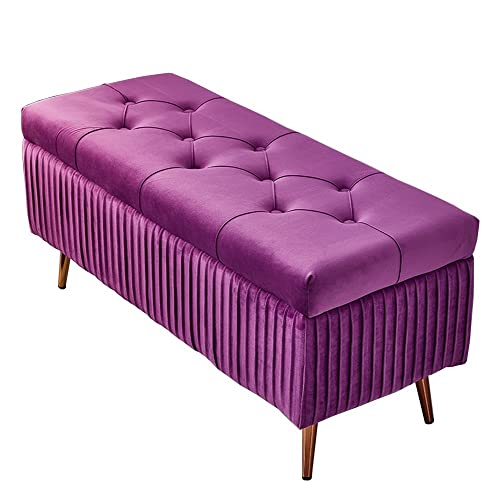 CXEGCCUF Osmanischer Fußhocker, Sofahocker fürs Wohnzimmer, mit Bezug, Aufbewahrungsbox für Spielzeug, getuftetes Design, Schuhwechselhocker, belastbar bis 150 kg, 100 x 40 x 45 cm, Ottoman CXEGCCUF Osmanischer Fußhocker, Sofahocker fürs Wohnzimmer, mit Bezug, Aufbewahrungsbox für Spielzeug, getuftetes Design, Schuhwechselhocker, belastbar bis 150 kg, 100 x 40 x 45 cm, Ottoman von CXEGCCUF