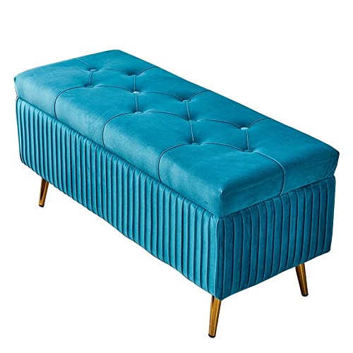 CXEGCCUF Osmanischer Fußhocker, Sofahocker fürs Wohnzimmer, mit Bezug, Aufbewahrungsbox für Spielzeug, getuftetes Design, Schuhwechselhocker, belastbar bis 150 kg, 100 x 40 x 45 cm, Ottoman CXEGCCUF Osmanischer Fußhocker, Sofahocker fürs Wohnzimmer, mit Bezug, Aufbewahrungsbox für Spielzeug, getuftetes Design, Schuhwechselhocker, belastbar bis 150 kg, 100 x 40 x 45 cm, Ottoman von CXEGCCUF