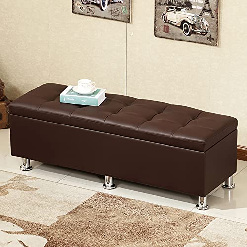 CXEGCCUF Rechteckige Aufbewahrungsbank Eingangsbereich Schuhbank, Moderne Wohnzimmer Schlafzimmer Ottomane Bänke Spielzeugtruhe, Kunstleder Gepolsterte Sofa Fußstütze Aufbewahrung Ottomane- CXEGCCUF Rechteckige Aufbewahrungsbank Eingangsbereich Schuhbank, Moderne Wohnzimmer Schlafzimmer Ottomane Bänke Spielzeugtruhe, Kunstleder Gepolsterte Sofa Fußstütze Aufbewahrung Ottomane- von CXEGCCUF
