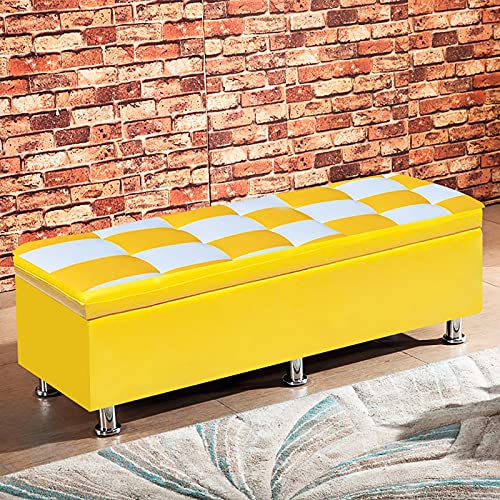 CXEGCCUF Rechteckige Aufbewahrungsbank Eingangsbereich Schuhbank, Modernes Wohnzimmer Schlafzimmer Ottomane Bänke Spielzeugtruhe, Kunstleder Gepolsterte Sofa Fußstütze Aufbewahrung Ottomane CXEGCCUF Rechteckige Aufbewahrungsbank Eingangsbereich Schuhbank, Modernes Wohnzimmer Schlafzimmer Ottomane Bänke Spielzeugtruhe, Kunstleder Gepolsterte Sofa Fußstütze Aufbewahrung Ottomane von CXEGCCUF