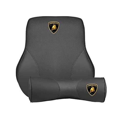 CXFFB Autokissen Kissen Hängendes Kopfstützenkissen für Lamborghini Reventon Gallardo Aventador Huracan Urus SIAN Autositzkissen Kissen Nackenstütze Zubehör,A CXFFB Autokissen Kissen Hängendes Kopfstützenkissen für Lamborghini Reventon Gallardo Aventador Huracan Urus SIAN Autositzkissen Kissen Nackenstütze Zubehör,A von CXFFB
