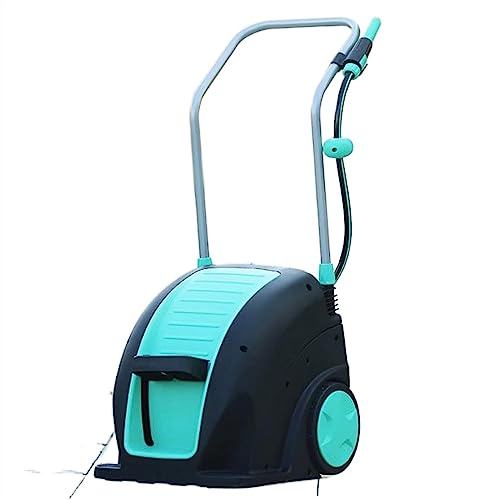 CXGFRGH Wasserschlauchaufbewahrung， Gartenschlauchwagen mit 30 m Schlauch und Sprühdüse, besonders Stabiler, mobiler Schlauchwagen mit Rollen von CXGFRGH