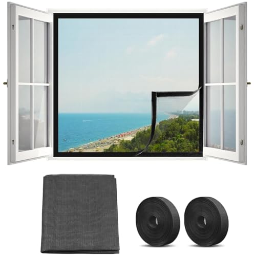 75 x 150 cm Fliegengitter Fenstergitter Fiberglas Insektengitter Insektenschutz für kleine Lücken von CXHJCQ