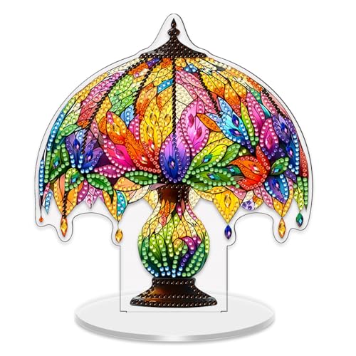 CXINLky DIY Diamond Art Painting Tisch Deko, 5D Diamand Art Tischdeko, Diamant Malerei Stehend Kunst Set für Anfänger Hausgeschenk Deko-03-Schreibtischlampe CXINLky DIY Diamond Art Painting Tisch Deko, 5D Diamand Art Tischdeko, Diamant Malerei Stehend Kunst Set für Anfänger Hausgeschenk Deko-03-Schreibtischlampe von CXINLky