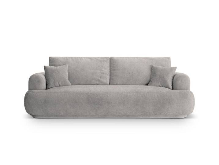 3-Sitzer Schlafsofa mit Box aus strukturiertem Stoff dunkelbeige von CXL-BY-CHRISTIAN-LACROIX