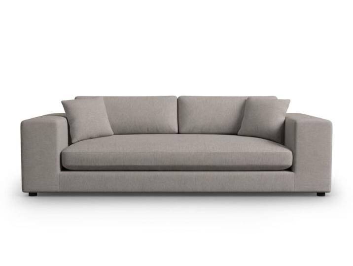 4-Sitzer Sofa aus strukturiertem Stoff grau von CXL-BY-CHRISTIAN-LACROIX