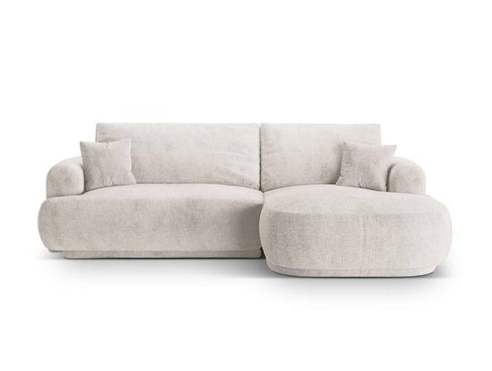 5-Sitzer Schlafsofa mit Stauraum aus strukturiertem Stoff beige von CXL-BY-CHRISTIAN-LACROIX