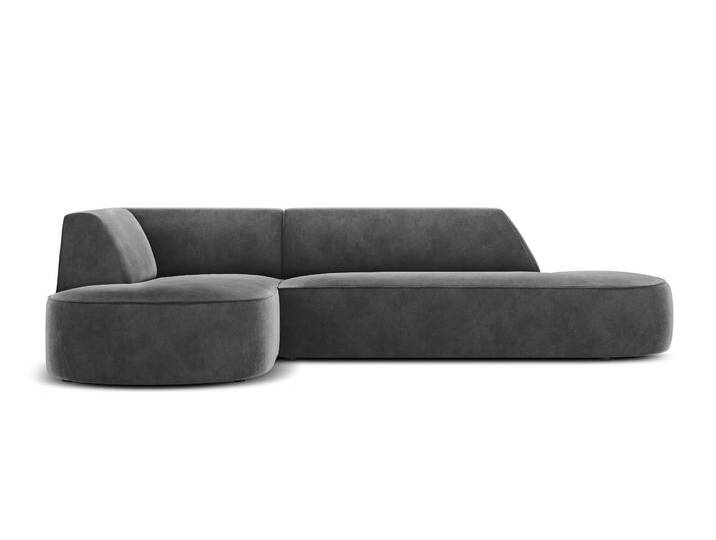 CXL by Christian Lacroix Modulares 4-Sitzer-Ecksofa Charles Lounge Samt links Grau Samt 273x69x180 cm NADUVI CXL by Christian Lacroix Modulares 4-Sitzer-Ecksofa Charles Lounge Samt links Grau Samt 273x69x180 cm NADUVI von CXL-BY-CHRISTIAN-LACROIX