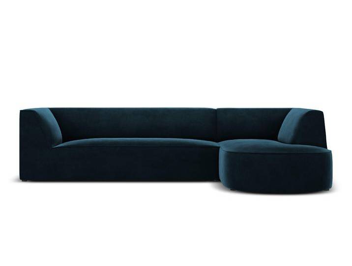 CXL by Christian Lacroix Modulares 4-Sitzer-Ecksofa Charles Samt rechts Blau Samt 273x69x180 cm NADUVI CXL by Christian Lacroix Modulares 4-Sitzer-Ecksofa Charles Samt rechts Blau Samt 273x69x180 cm NADUVI von CXL-BY-CHRISTIAN-LACROIX