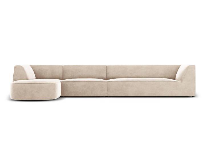 CXL by Christian Lacroix Modulares 5-Sitzer-Ecksofa Charles Samt links Beige Samt 366x69x180 cm NADUVI CXL by Christian Lacroix Modulares 5-Sitzer-Ecksofa Charles Samt links Beige Samt 366x69x180 cm NADUVI von CXL-BY-CHRISTIAN-LACROIX