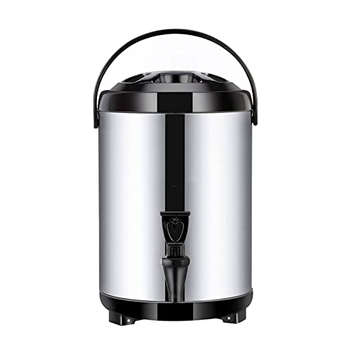 CXLL Große Kapazität Thermoskanne, Edelstahl Heißwasserspender Wasserspender, Thermobehälter Kaffeekanne Für Warmhalten Von Glühwein, Wasser, Kaffee, Tee, 6L/8L/10L/12L/14L/18L/20L von CXLL