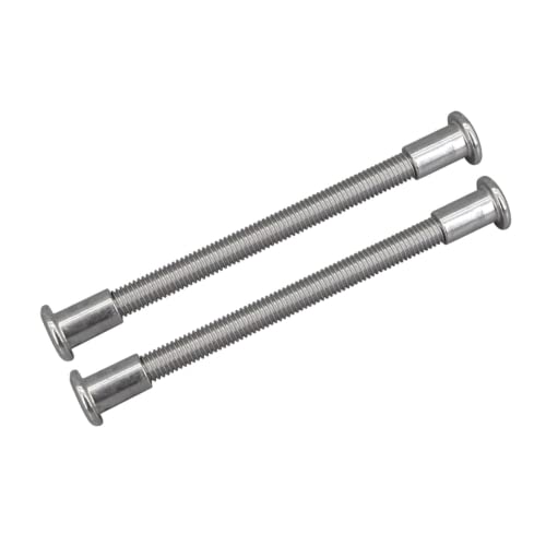 2 Stück 304 Edelstahl-Schraubenmuttern-Set, Schraube M6 x 200 mm + Mutter M6 x 12 mm. von CXM WLONG 'ART