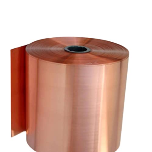 Rotes Kupferband, 0,5 mm x 50 mm, ca. 5 m lang, ein Kilogramm, für kleine Generatoren usw. von CXM WLONG 'ART