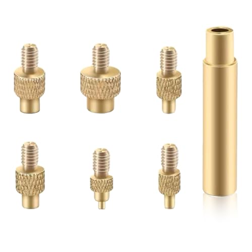 CXNXFD 6 Stück Lötkolben Einschmelzhilfe Set für Gewindeeinsätz Einschmelzmuttern M2 M3 M4 M5 M6 M8 Kompatibel mit 3D Drucker Zubehör,Universal 936 Lötkolbenspitzen CXNXFD 6 Stück Lötkolben Einschmelzhilfe Set für Gewindeeinsätz Einschmelzmuttern M2 M3 M4 M5 M6 M8 Kompatibel mit 3D Drucker Zubehör,Universal 936 Lötkolbenspitzen von CXNXFD